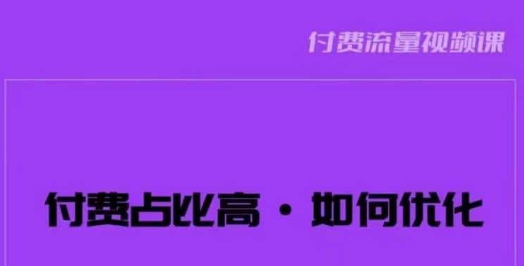 波波-付费占比高,如何优化?只讲方法,不说废话,高效解决问题! 波波-付费占比高,如何优化?只讲方法,不说废话,高效解决问题!