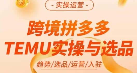 伍跃·跨境拼多多TEMU实操与选品,趋势/选品/运营/入住(27节完整) 伍跃·跨境拼多多TEMU实操与选品,趋势/选品/运营/入住(27节完整)