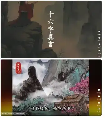 4月最新,国学赛道引流玩法教学,两位数作品量引流上万粉,从0到1给你引流和变现的思路