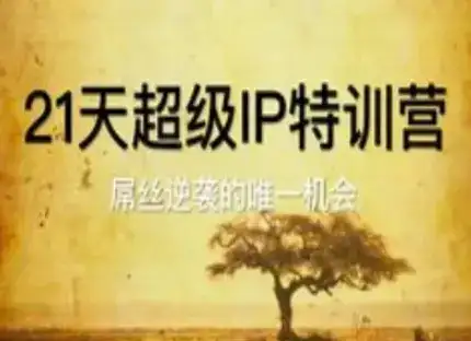 21天超级IP特训营,屌丝逆袭的唯一机会-优优云创网 21天超级IP特训营,屌丝逆袭的唯一机会-优优云创网