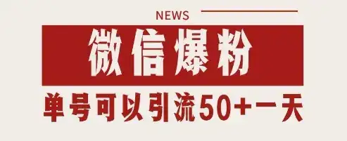 微信爆粉,私域暴力引流打法日引千粉 单号日进50+【揭秘】