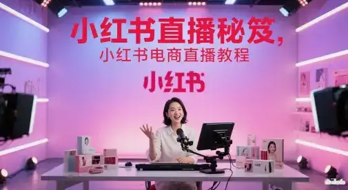 小红书直播秘笈,小红书电商直播教程-优优云创网 小红书直播秘笈,小红书电商直播教程-优优云创网