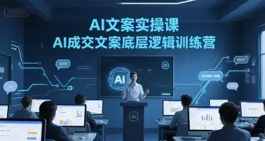 AI文案实操课,AI成交文案底层逻辑训练营-优优云创网 AI文案实操课,AI成交文案底层逻辑训练营-优优云创网