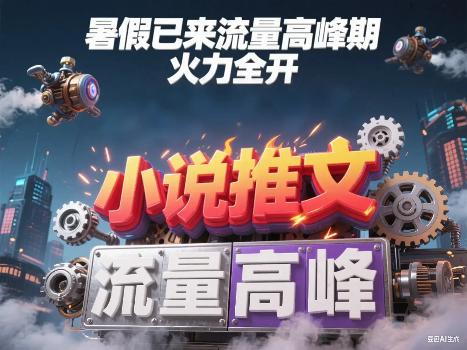 小说推文 暑假已来流量 高峰 火力全开-优优云创网 小说推文 暑假已来流量 高峰 火力全开-优优云创网