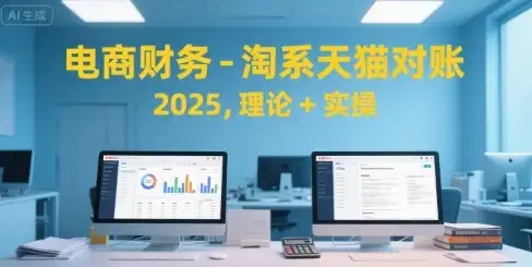 【精】电商财务-淘系天猫对账2025,理论+实操-优优云创网 【精】电商财务-淘系天猫对账2025,理论+实操-优优云创网