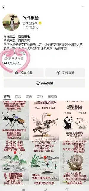 Puff手绘视频号分成项目,三天过分成计划,简单易上手,适合新手