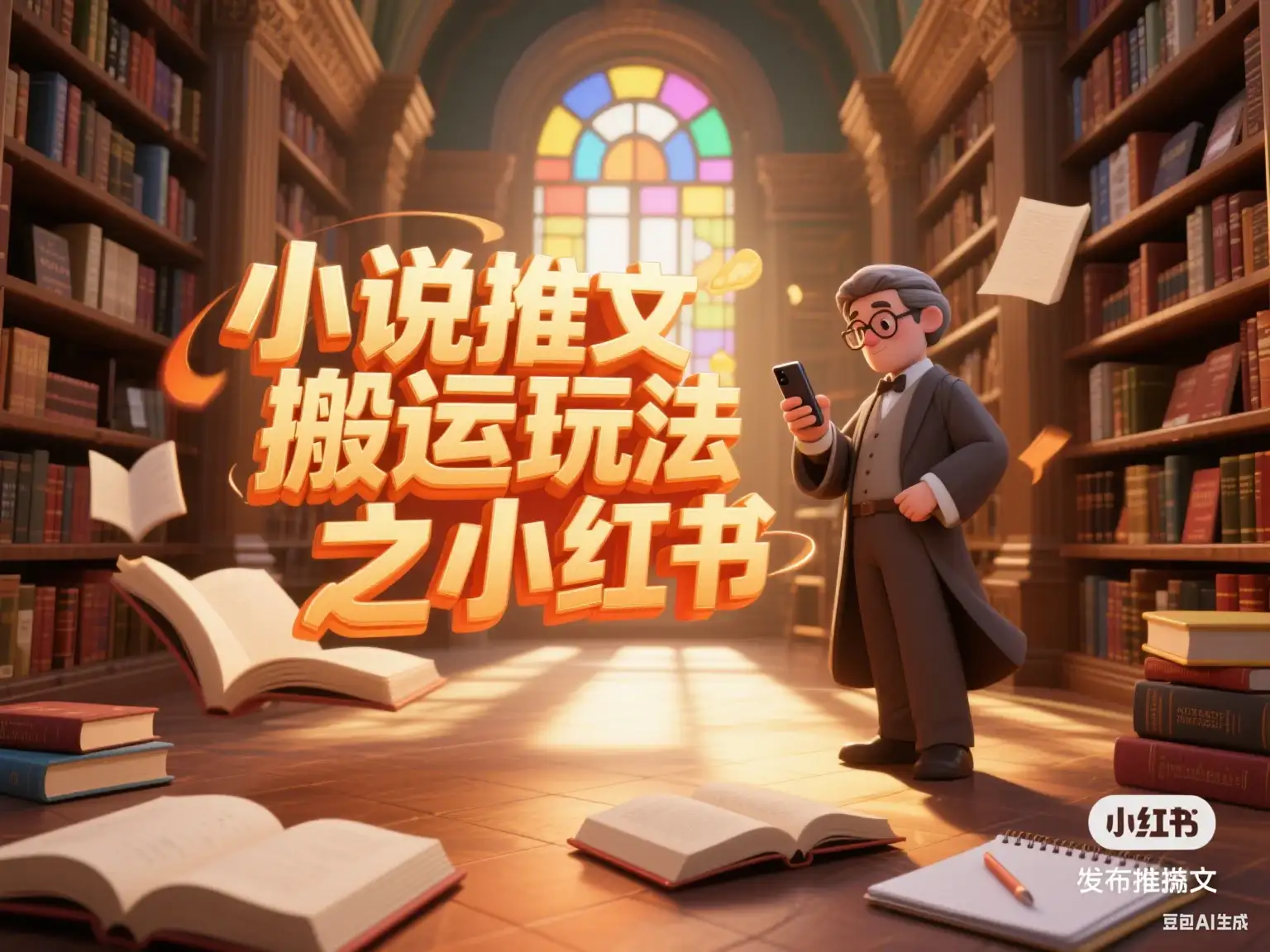 小说推文搬运玩法之小红书-优优云创网 小说推文搬运玩法之小红书-优优云创网