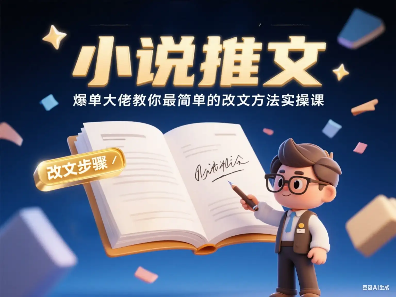 小说推文 爆单大佬教你最简单的改文方法实操课-优优云创网 小说推文 爆单大佬教你最简单的改文方法实操课-优优云创网