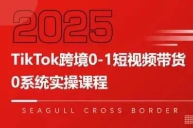 【精】TikTok跨境0-1短视频带货,系统拆解TikTok跨境带货全链路,实现跨境可持续盈利-优优云创网 【精】TikTok跨境0-1短视频带货,系统拆解TikTok跨境带货全链路,实现跨境可持续盈利-优优云创网