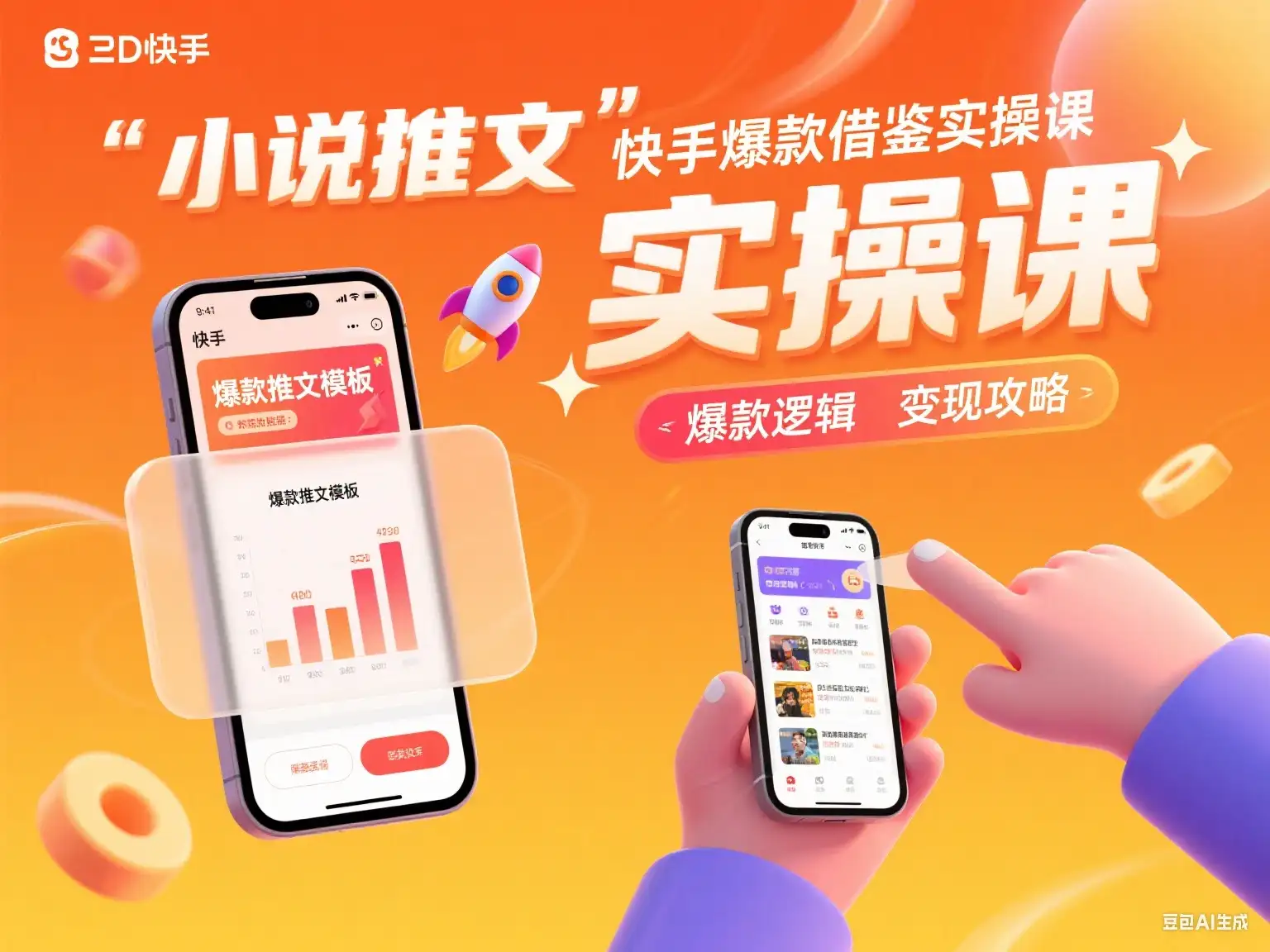 小说推文 快手爆款借鉴实操课-优优云创网 小说推文 快手爆款借鉴实操课-优优云创网