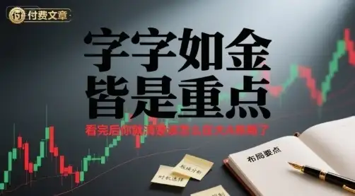 付费文章:字字如金 皆是重点, 看完后 你就清楚该怎么在大A布局了-优优云创网 付费文章:字字如金 皆是重点, 看完后 你就清楚该怎么在大A布局了-优优云创网