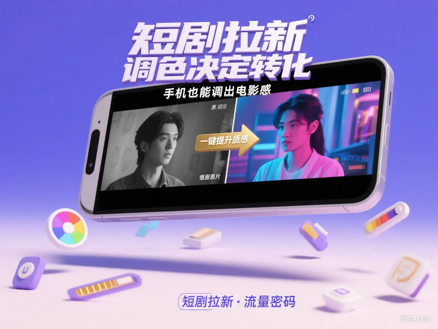 短剧拉新 视频调色实操课-优优云创网 短剧拉新 视频调色实操课-优优云创网