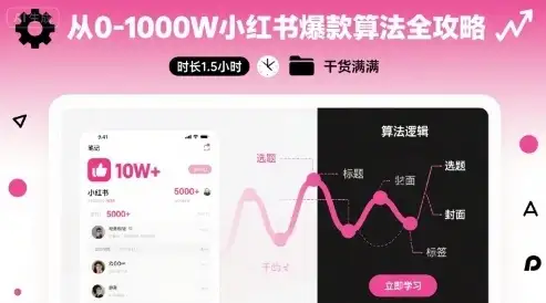 【精】从0-1000W小红书爆款算法全攻略,时长1.5小时,干货满满-优优云创网 【精】从0-1000W小红书爆款算法全攻略,时长1.5小时,干货满满-优优云创网