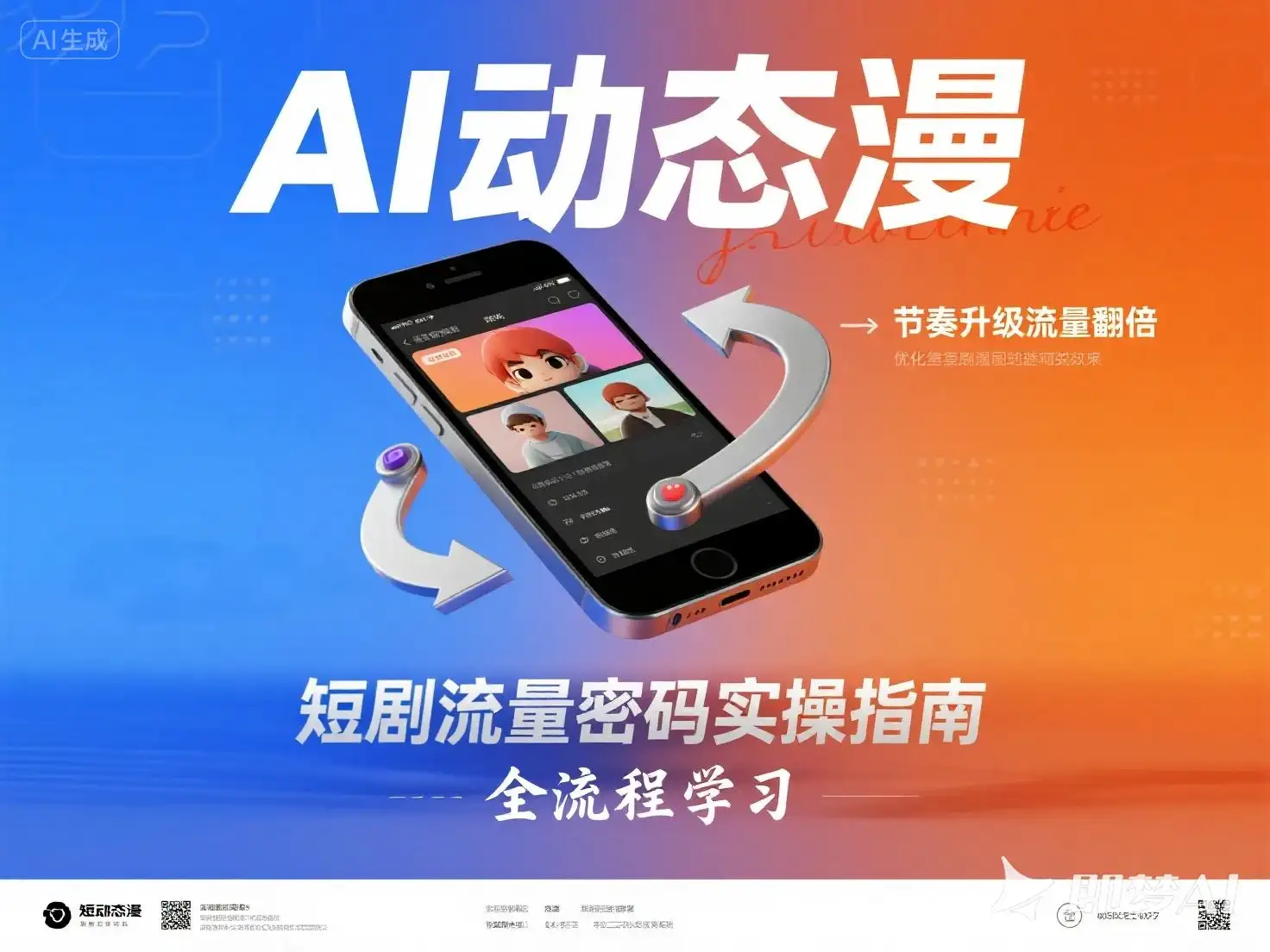 【精】AI动态漫 全流程学习-优优云创网 【精】AI动态漫 全流程学习-优优云创网