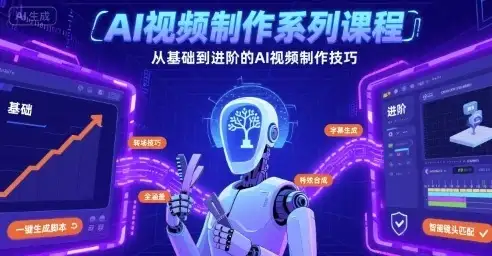 【精】AI视频制作系列课程,从基础到进阶的AI视频制作技巧全涵盖-优优云创网 【精】AI视频制作系列课程,从基础到进阶的AI视频制作技巧全涵盖-优优云创网