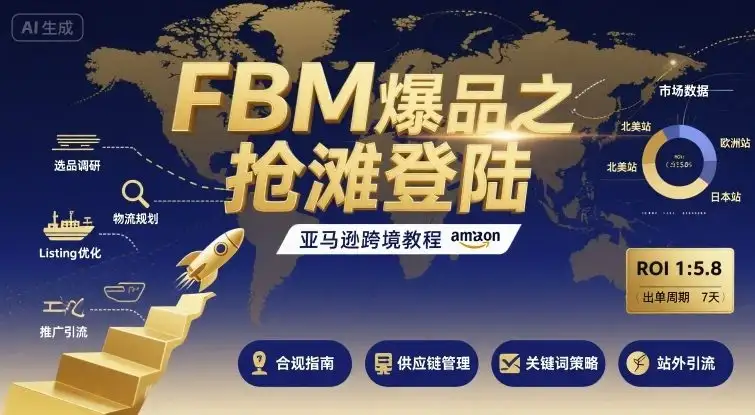 【精】FBM爆品之抢滩登陆-亚马逊跨境教程-优优云创网 【精】FBM爆品之抢滩登陆-亚马逊跨境教程-优优云创网