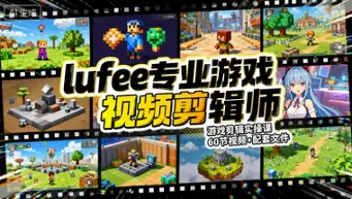 【精】lufee专业游戏视频剪辑师 游戏剪辑实操课 60节视频+配套文件-优优云创网 【精】lufee专业游戏视频剪辑师 游戏剪辑实操课 60节视频+配套文件-优优云创网