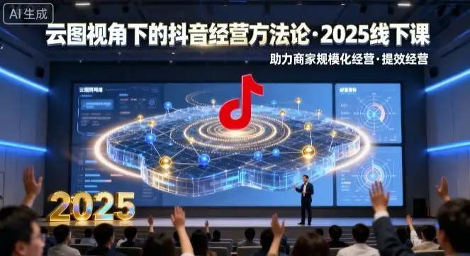 【精】云图视角下的抖音经营方法论,2025线下课,助力商家规模化经营,提效经营(录音+字幕)-优优云创网 【精】云图视角下的抖音经营方法论,2025线下课,助力商家规模化经营,提效经营(录音+字幕)-优优云创网
