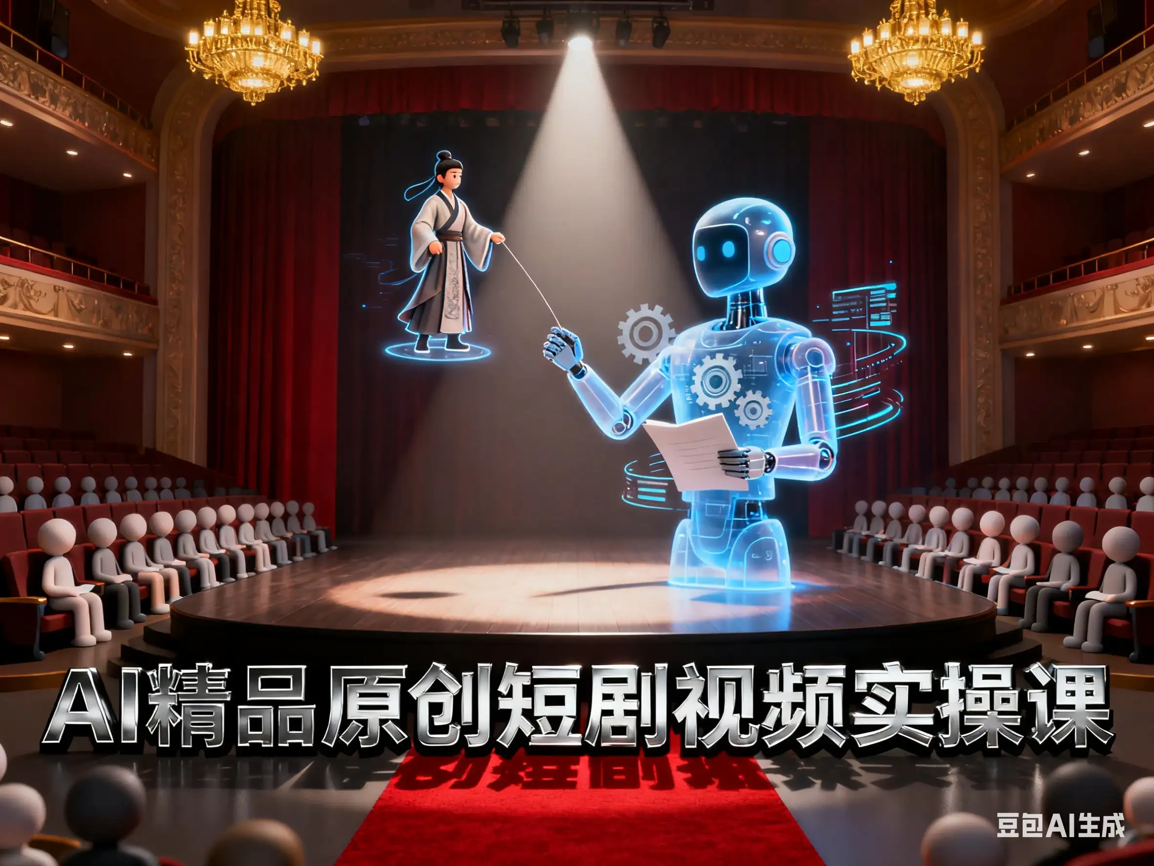 利用AI做精品原创短剧视频实操课-优优云创网 利用AI做精品原创短剧视频实操课-优优云创网