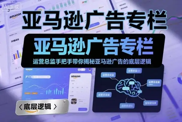 【精】亚马逊广告专栏:运营总监手把手带你揭秘亚马逊广告的底层逻辑-优优云创网 【精】亚马逊广告专栏:运营总监手把手带你揭秘亚马逊广告的底层逻辑-优优云创网