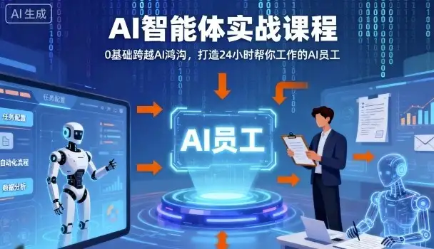 【精】Ai智能体实战课程,0基础跨越Ai鸿沟,打造24小时帮你工作的Ai员工,打破常规,以实战定义Ai-优优云创网 【精】Ai智能体实战课程,0基础跨越Ai鸿沟,打造24小时帮你工作的Ai员工,打破常规,以实战定义Ai-优优云创网