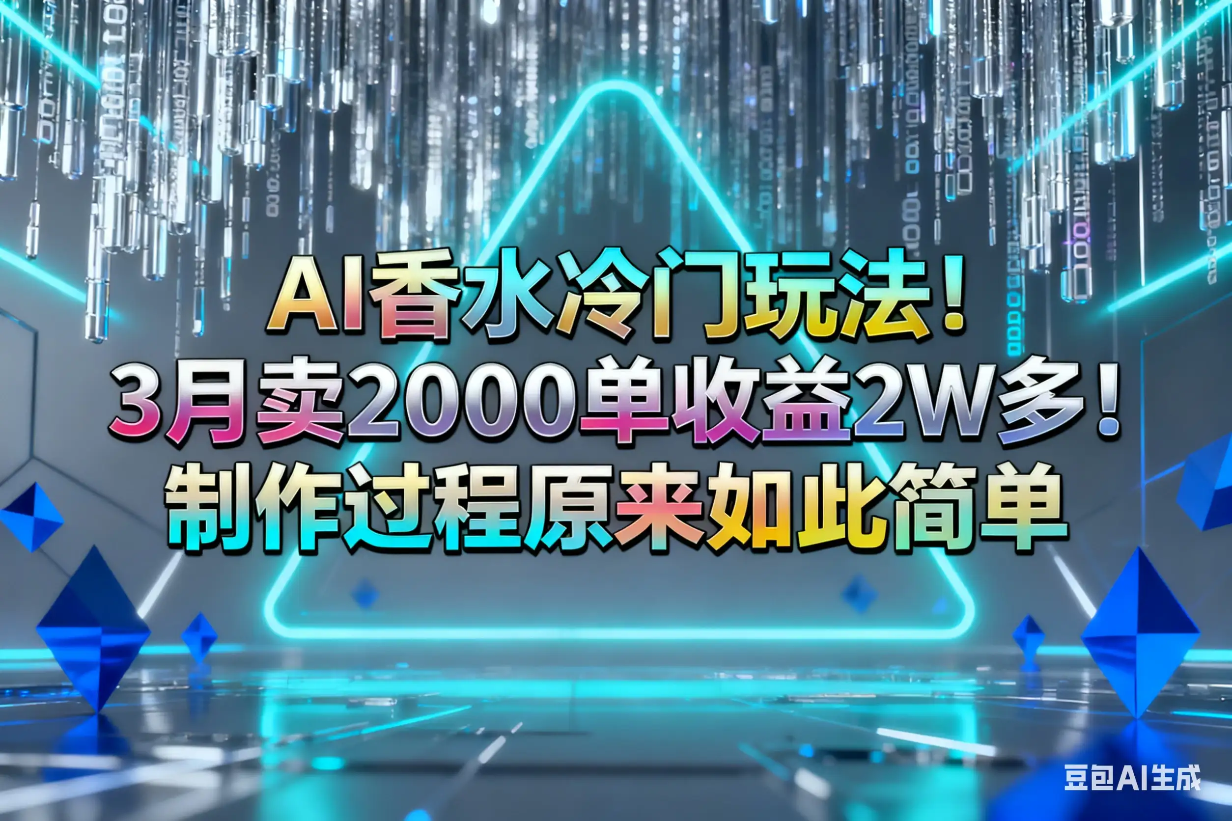 AI香水冷门玩法!3月卖2000单收益2w多!制作过程原来如此简单-优优云创网 AI香水冷门玩法!3月卖2000单收益2w多!制作过程原来如此简单-优优云创网