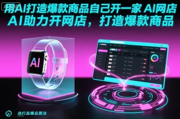 【精】用AI打造爆款商品自己开一家AI网店,AI助力开网店,打造爆款商品-优优云创网 【精】用AI打造爆款商品自己开一家AI网店,AI助力开网店,打造爆款商品-优优云创网