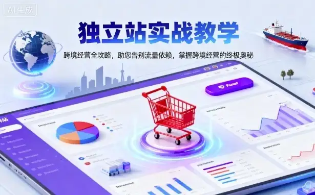 【精】独立站实战教学,跨境经营全攻略,助您告别流量依赖,掌握跨境经营的终极奥-优优云创网 【精】独立站实战教学,跨境经营全攻略,助您告别流量依赖,掌握跨境经营的终极奥-优优云创网