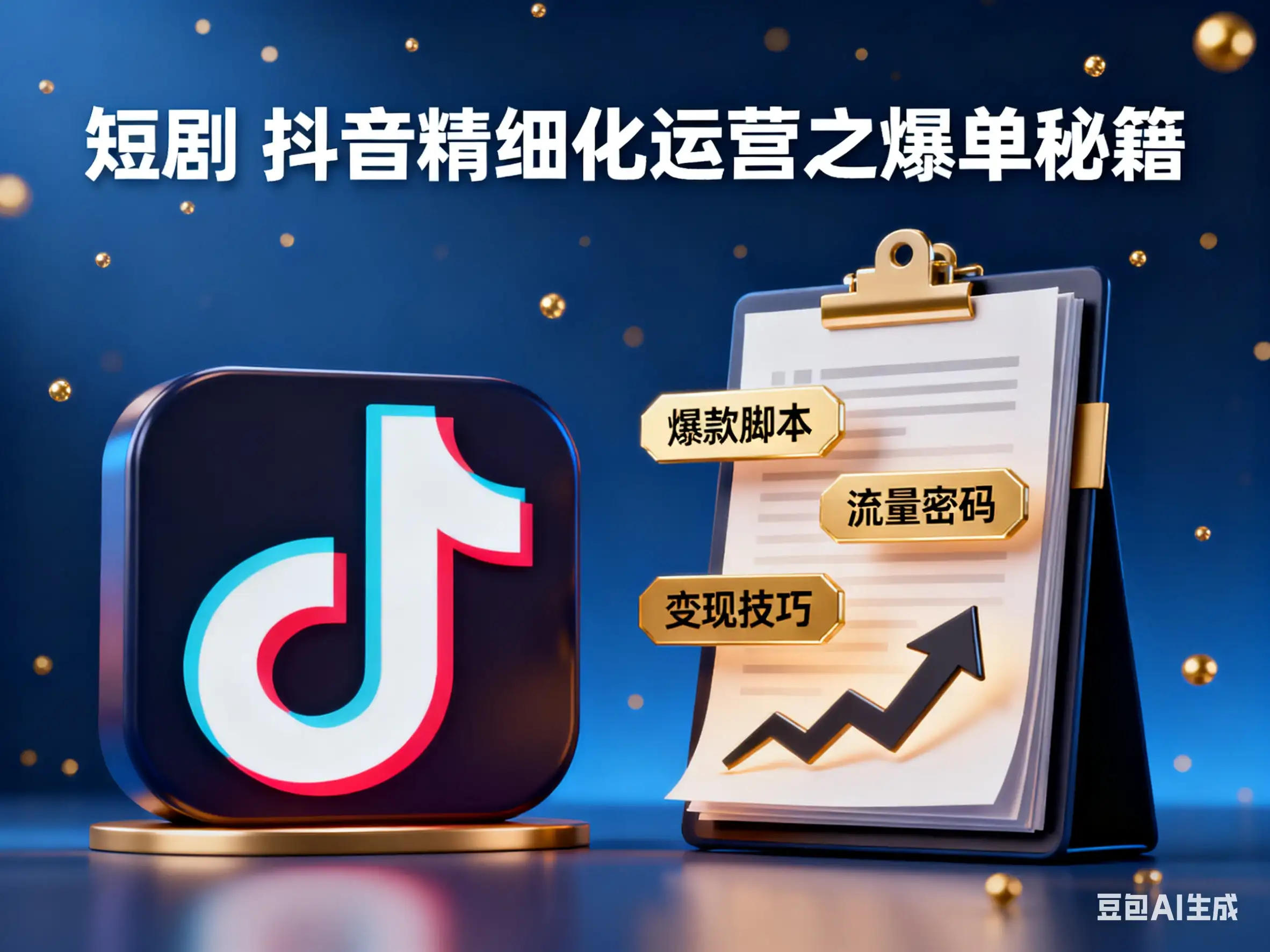 短剧 抖音精细化运营之爆单秘籍-优优云创网 短剧 抖音精细化运营之爆单秘籍-优优云创网