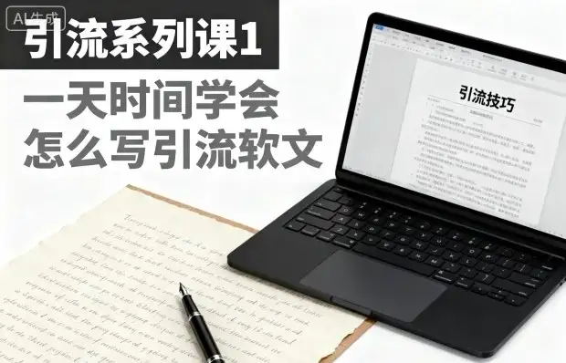 引流系列课1,一天时间学会怎么写引流软文-优优云创网 引流系列课1,一天时间学会怎么写引流软文-优优云创网