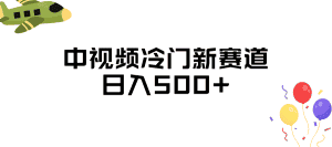 中视频冷门新赛道，日入500+，做的人少 三天之内必起号-优优云创网