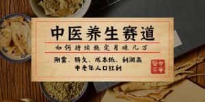 公众号付费文章：中医养生赛道，如何持续稳定月赚几万-优优云创网