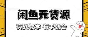 新手必看！实战闲鱼教程，看完有手就会做闲鱼无货源！-优优云创网