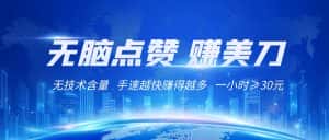 国外网站点赞赚美刀   无技术含量    小白无脑操作    1小时收益≥30元-优优云创网
