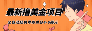 (4139期)外面收费1980的最新国外撸美金挂机项目,号称单窗口一天4美金+(脚本+教程)-优优云创网