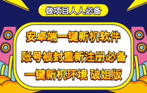 （4202期）抹机王一键新机环境抹机改串号做项目必备封号重新注册新机环境避免平台检测-优优云创网