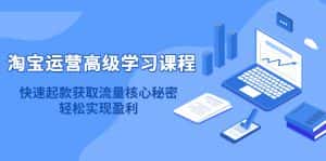 (4385期)淘宝运营高级学习课程:快速获取流量核心秘密,轻松实现盈利!-优优云创网