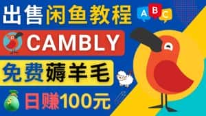 (4481期)闲鱼赚钱小技巧,每单净赚10元,日赚100元 – 出售Cambly注册教程-优优云创网