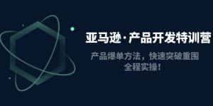 （4882期）亚马逊·产品开发特训营：产品爆单方法，快速突破重围，全程实操！-优优云创网