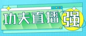 (4944期)外面收费998的功夫直播脚本,让你直播变得和呼吸一样简单(永久脚本+教程)-优优云创网