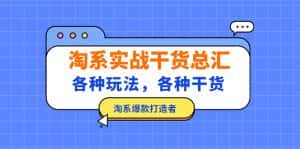 （5067期）淘系实战干货总汇：各种玩法，各种干货，淘系爆款打造者！-优优云创网