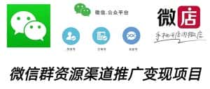 （5133期）微信群码资源渠道内循环推广变现项目，多种变现方式，打通你的管道收益-优优云创网