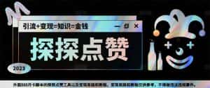 (5311期)最新探探全自动点赞引流,配合男粉变现思路轻松日赚500+【脚本+教程】-优优云创网