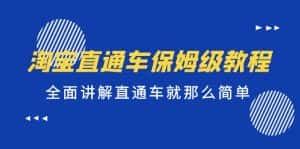 （5328期）淘宝直通车保姆级教程，全面讲解直通车就那么简单！-优优云创网