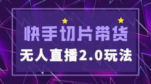 （5427期）快手网红切片2.0无人直播玩法保姆级教程，二驴的独家授权-优优云创网