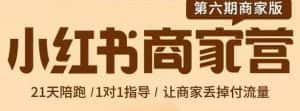 贾真-小红书商家营第6期商家版，21天带货陪跑课，让商家丢掉付流量-优优云创网