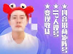 抖音招商矩阵号＋IP人设号+变现收徒，教你如何做抖音，通过抖音如何变现-优优云创网