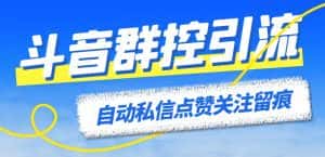 (6095期)最新斗音协议群控全自动引流脚本 自动私信点赞关注留痕等【永久脚本+教程】-优优云创网