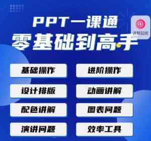 PPT·一课通·0基础到高手:通俗易懂快速掌握PPT的各种应用场合-优优云创网