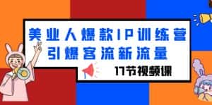 （6220期）美业人爆款IP训练营，引爆客流新流量（17节视频课）-优优云创网
